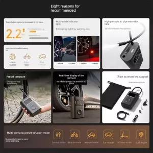 무선 차량용 전동 대용량 2Pro 고속 타이어펌프