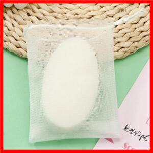 얼굴 클렌저 비누 메쉬 백 거품 메쉬 비누 바디 워시 포밍 메쉬 백 드로스트링 백 가정용 청소 용품 1 개 2