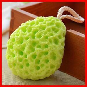 편안한 벌집 모양 목욕볼 부드러운 바디 클렌징 목욕볼 쉽게 부러지지 않는 부드러운 목욕 스펀지 어린이용