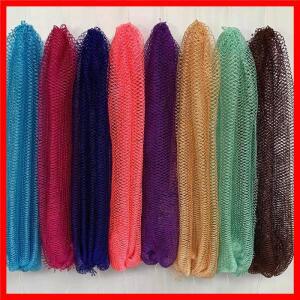 3개 다채로운 엑스폴리에이팅 메쉬 스펀지 - 매끄러운 피부를 위한 부드러운 바디 스크러버 |    목욕 여행