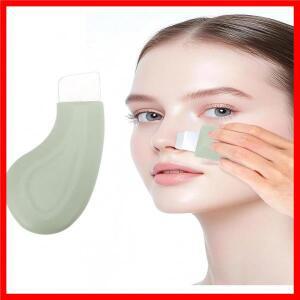 1개 코 블랙헤드 제거 도구 부드러운 얼굴 모공 클렌저 실리콘 얼굴 스크래퍼 피부 스크럽 얼굴 스크래퍼