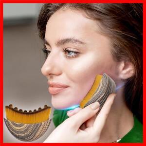 2개입 림프 배수 얼굴 클렌징 브러시 부드러운 브리슬 비전기 마사지 도구 얼굴 목 민감성 피부용