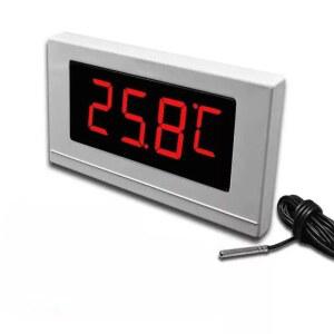 바이디움 대형 욕실 수영장 E. 공급 디지털온도계 사우나 목욕탕온도계 장치 12V 전원