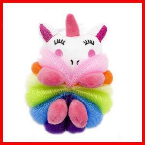 인어 유니콘 스폰지 목욕 볼 샤워 마찰 목욕 샤워 바디 포트 스폰지 스크러버 색상 내구성 마사지 브러시