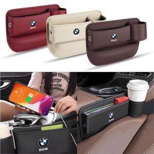 2개단자 자동차 내부 수납 포켓 다기능 콘솔 틈새 충전 사이드 오거나이저 백 BMW M 퍼포먼스 E46 E90 E60