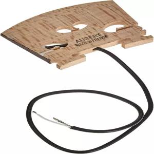 내부 장착 피에조 크리스탈 트랜스듀서가 장착된 바커스 베리 1320B 전기 바이올린 브리지