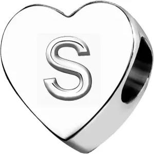 TGLS 하트 러브 A - Z 이니셜 글자 참 생일 어머니의 날 선물 판도라 팔찌와 호환되는 알파벳 대문자 이름