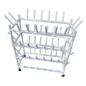 군화장화꽂이랙 롱부츠 전투화 보관 장화 꽂이 건조대 물장화 비옷 줄넘기 공장 보관함 렉