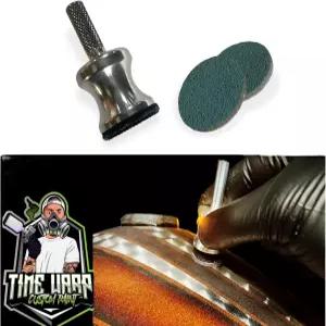 금과 은 를 위한 LiME LiNE 스피너 1인치 엔진 턴