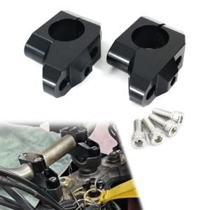 KTM 690 950 SupermotoR 390 790 990 1090 어드벤처 28mm 1 18 인치 핸들 바 마운트 팻 라이저 뒤로 이동