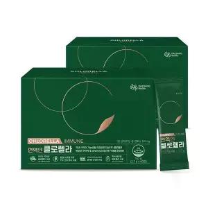대상웰라이프 면역엔 클로렐라 (2.7 gx60포)X2 /60일분
