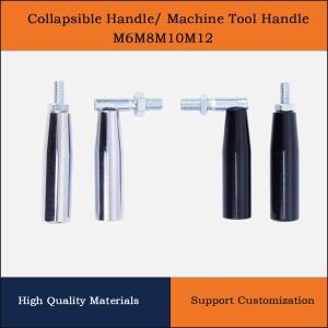 접이식 핸들 밀링 머신 엄지 핸드휠회전 휠 M6 M8 M10 M12