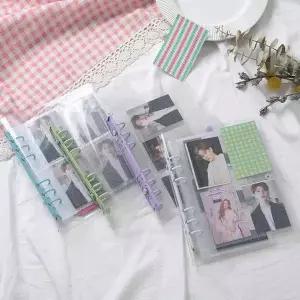 6공 385BFN45 투명 다이어리 속지 셀프앨범 여행사진앨범 앨범꾸미기