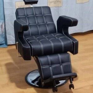 이발관 헤어 체어 쓰러뜨리기 남자 헤어숍 면도 커트 의자