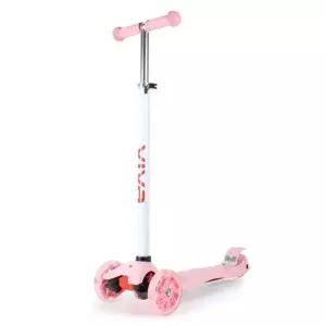 비바 LED 바퀴 키즈 킥보드 핑크 1P 어린이 씽씽카