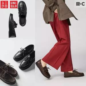 유니클로 C 재팬 덱 슈즈 남녀 공용 로퍼 스니커즈 구두 2컬러 484166