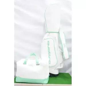 [하프클럽/기타]2026 NEW 여성 바퀴형 골프백 보스턴백 세트/화이트민트/예뻐