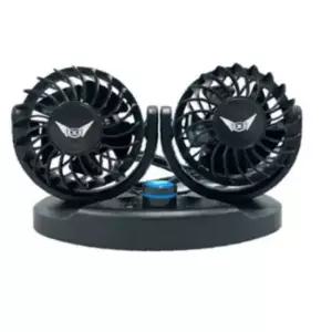 탁상형선풍기 차량용듀얼선풍기 차량용 USB 선풍기