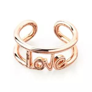 180077C00 미 러브 오픈 링 반지