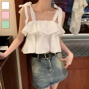 [하프클럽/]여자 라이트 쿨링 SS 티어드 블라우스