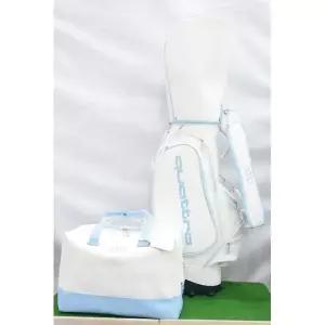 [하프클럽/기타]NEW 2026 여성 바퀴형 골프백 보스턴백 세트/화이트블루/예뻐