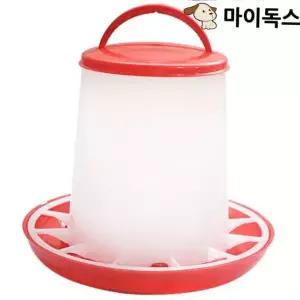 닭모이통 닭물통 병아리 자동 사료통 닭먹이통 1.5kg