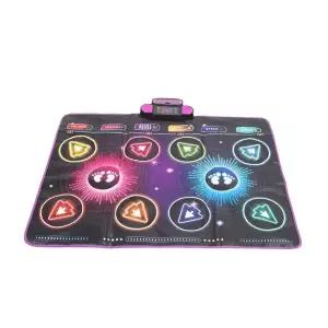 듀얼 플레이어 전자 댄스 매트 내장 음악 인터랙티브 게임 패드 가정용 실내 게임용