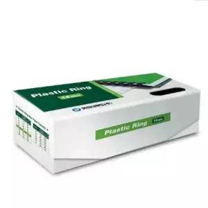 바인더링 887PCP43 스프링노트만들기 플라스틱링 51mm 흑색 50개