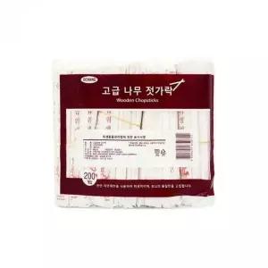 일회용 나무 젓가락 휴대용 여행 주방용품