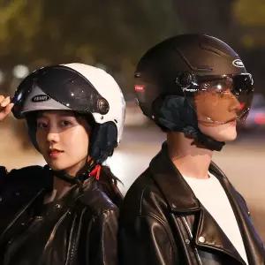 3C 인증 야마 오토바이 안전모 전동차 사계절 겨울 헬멧 반모