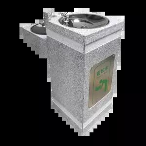 야외 대리석 음수대 필터내장 직수형 공원용 맞춤