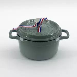스타우브 B품 원형 꼬꼬떼 유칼립투스 16cm 인덕션 무쇠 주물냄비