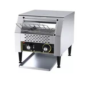 컨베이어 토스트기 스텐 체인형 조식 뷔페 모닝빵