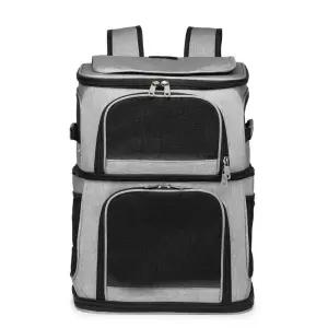 고양이 2단가방 캐리어 외출 강아지 여행 이동장