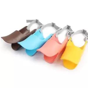 고품질 애완견 강아지 마스크 오리입 진돗개 강아지입마개 소형...