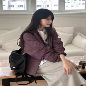 [남여공용] 체스키 루즈핏 체크 윈드점퍼 86181 빅사이즈 여성의류