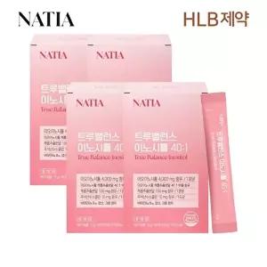 [콴첼]HLB제약 나티아 엽산 비타민 콜린 미오 나티아 트루밸런스 이노시톨 40:1 30포 x4박스(총 120포)