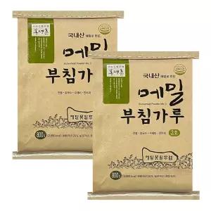 봉평촌 봉평 메밀 부침가루 800g 2개 / 메밀가루