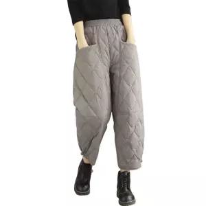 누빔바지 패딩 퀼팅 캐주얼 방풍 골프 누비 팬츠 여성 바지