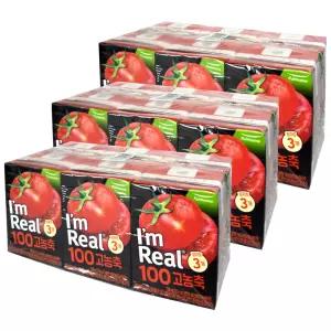 아임리얼100 고농축 토마토 120ml (6개입) x 3개