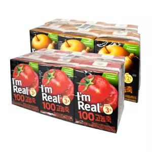 아임리얼100 고농축 배도라지 120ml (6개입) + 토마토 120ml (6개입)