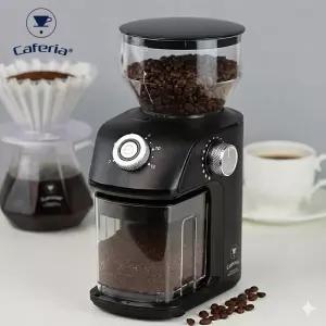 니켈 스틸 플랫 버 전동 자동 커피그라인더 (CME3) 가정용커피그라인더,원두