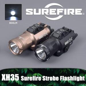 전술 Surefire XH35 X300 초고전력 리뉴얼 스트로브 LED 손전등 에어소프트 G17/19 소총 조명 사냥 스카우