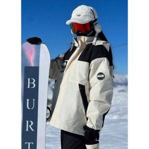 스노우 스키복 15k 동계 방수 겨울 빅사이즈 흰색 3XL 스포츠 노랑 오버사이즈