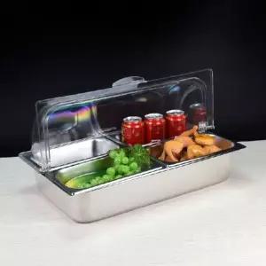 미니반찬냉장고 셀프바 테이블 보관 신선유지 밧드 저온 영업용 쇼케이스 식당 식재료 밑반찬 소형