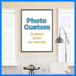 맞춤 캔버스 인쇄 개인화된 사진 포스터 가족 생활 애완동물 결혼식 생일 풍경 홈 데코 선물에 적합