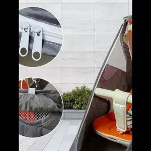 두꺼운 보온 유모차 커버 방풍 보호 겨울용 유니버설 핏 용 푸시체어 커버 케어 액세서리