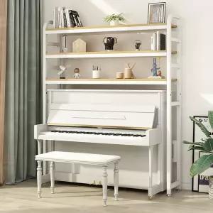 피아노 위 선반 책꽃이 책상 철제 내경 테이블