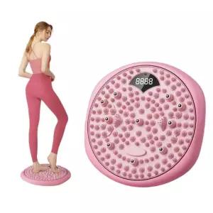 에어스테퍼 발지압 매트 디지털 계기판 허리 회전 운동기구