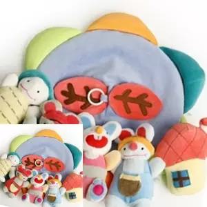 2WC 토끼와 거북이 칼라모빌 애기모빌